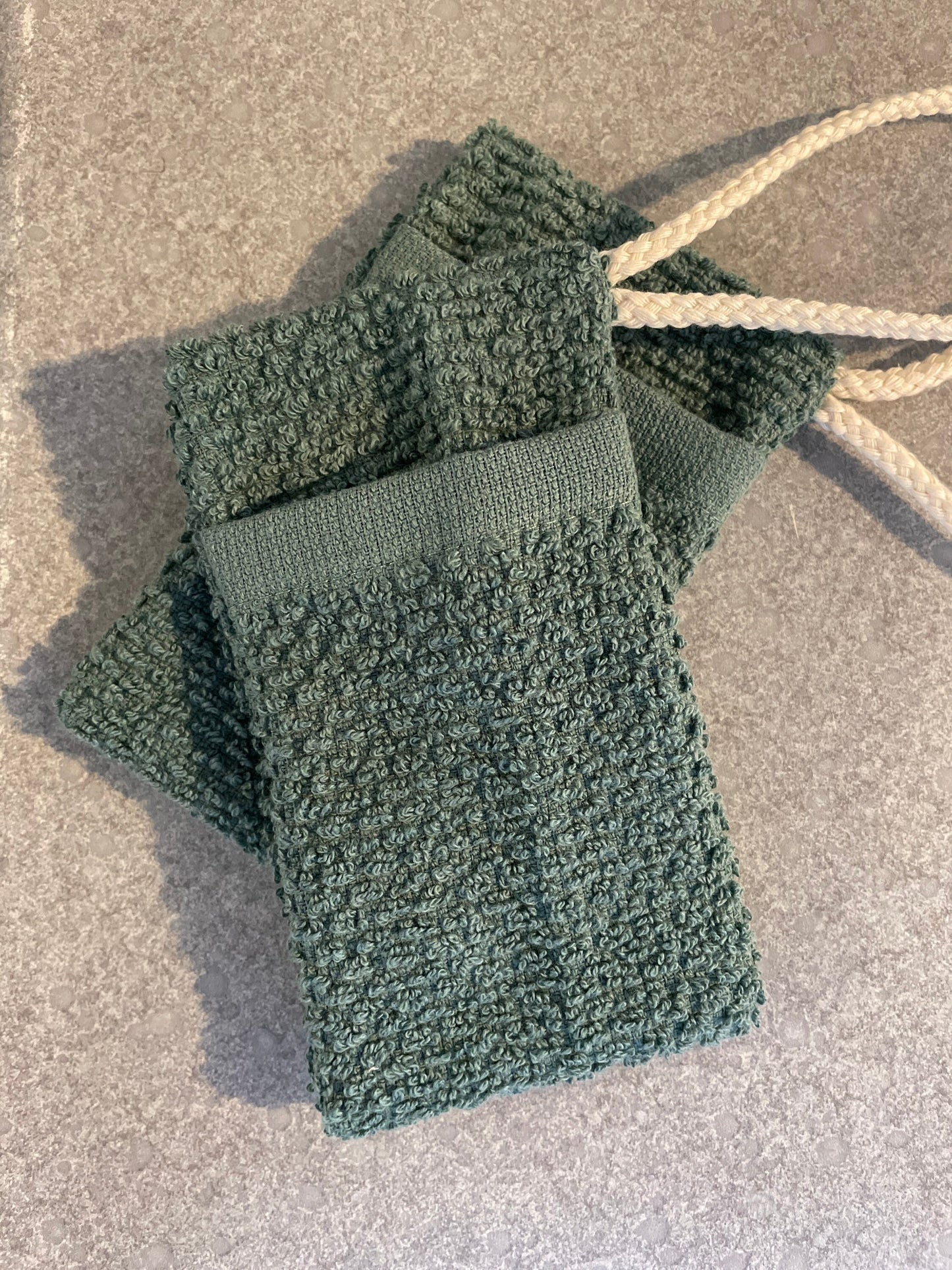 2 Pack Soap Saver, Soap Pouch, Soap Holder, Washcloth, Textured