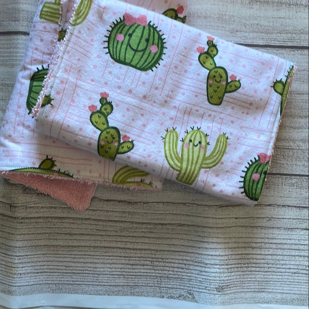 Set of 2 Burp Cloths, Baby Shower Gift