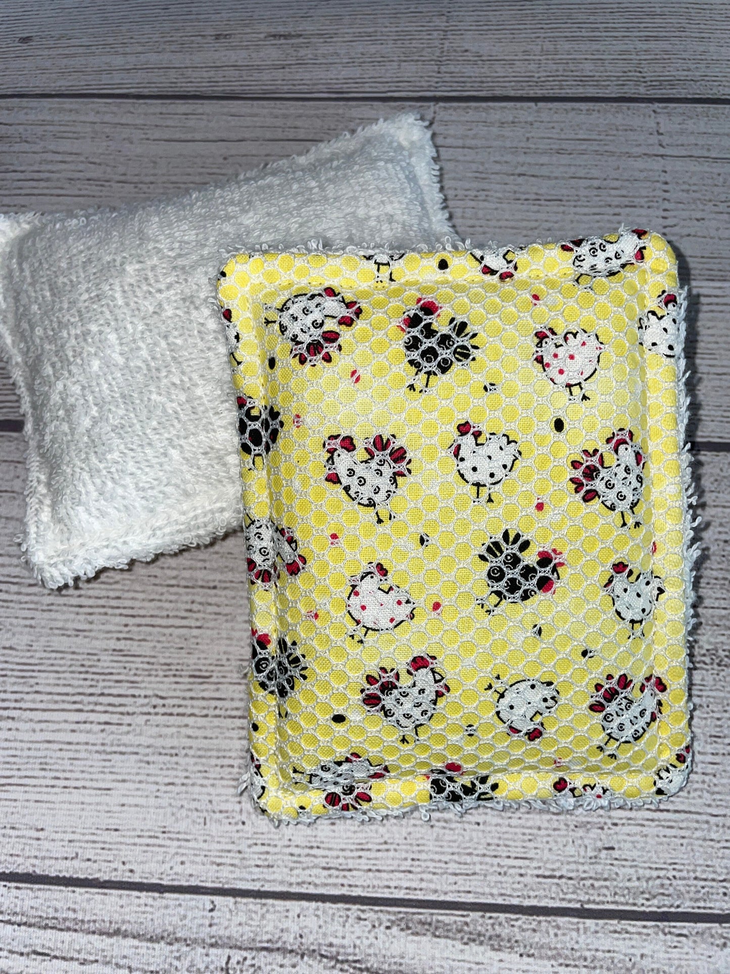 Farm Theme  Reusable Kitchen Sponge, Zero Waste Sponge