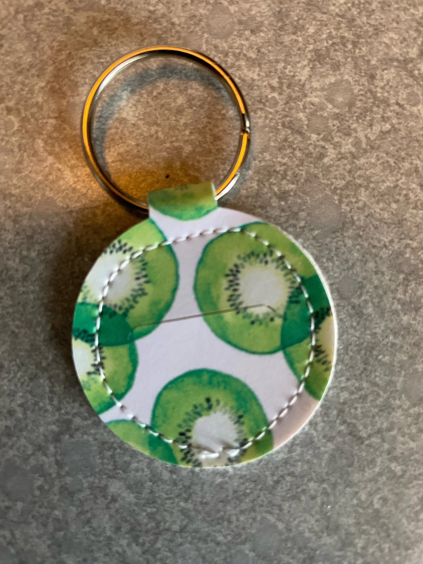 Quarter holder key ring