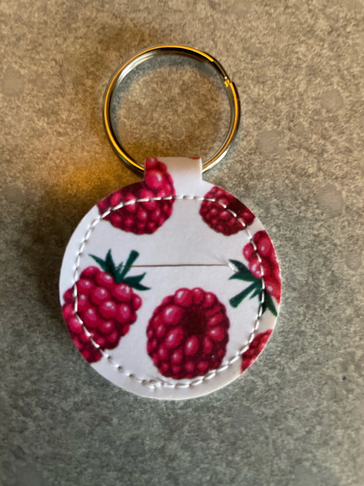 Quarter holder key ring