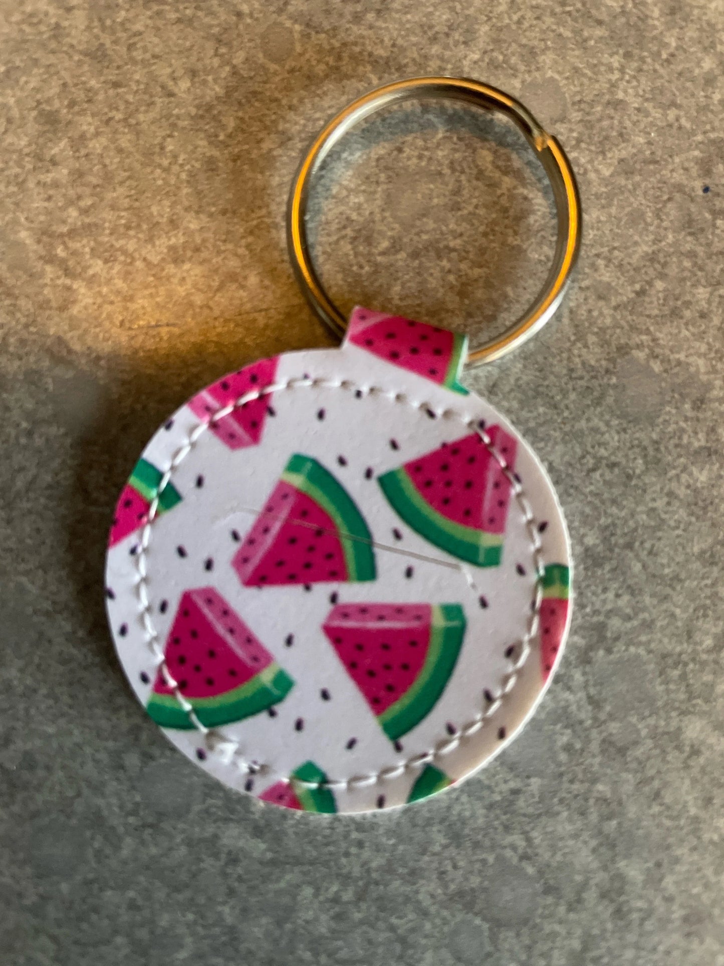 Quarter holder key ring