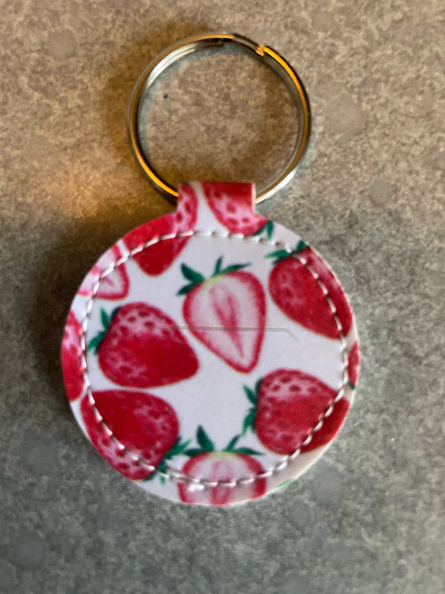 Quarter holder key ring