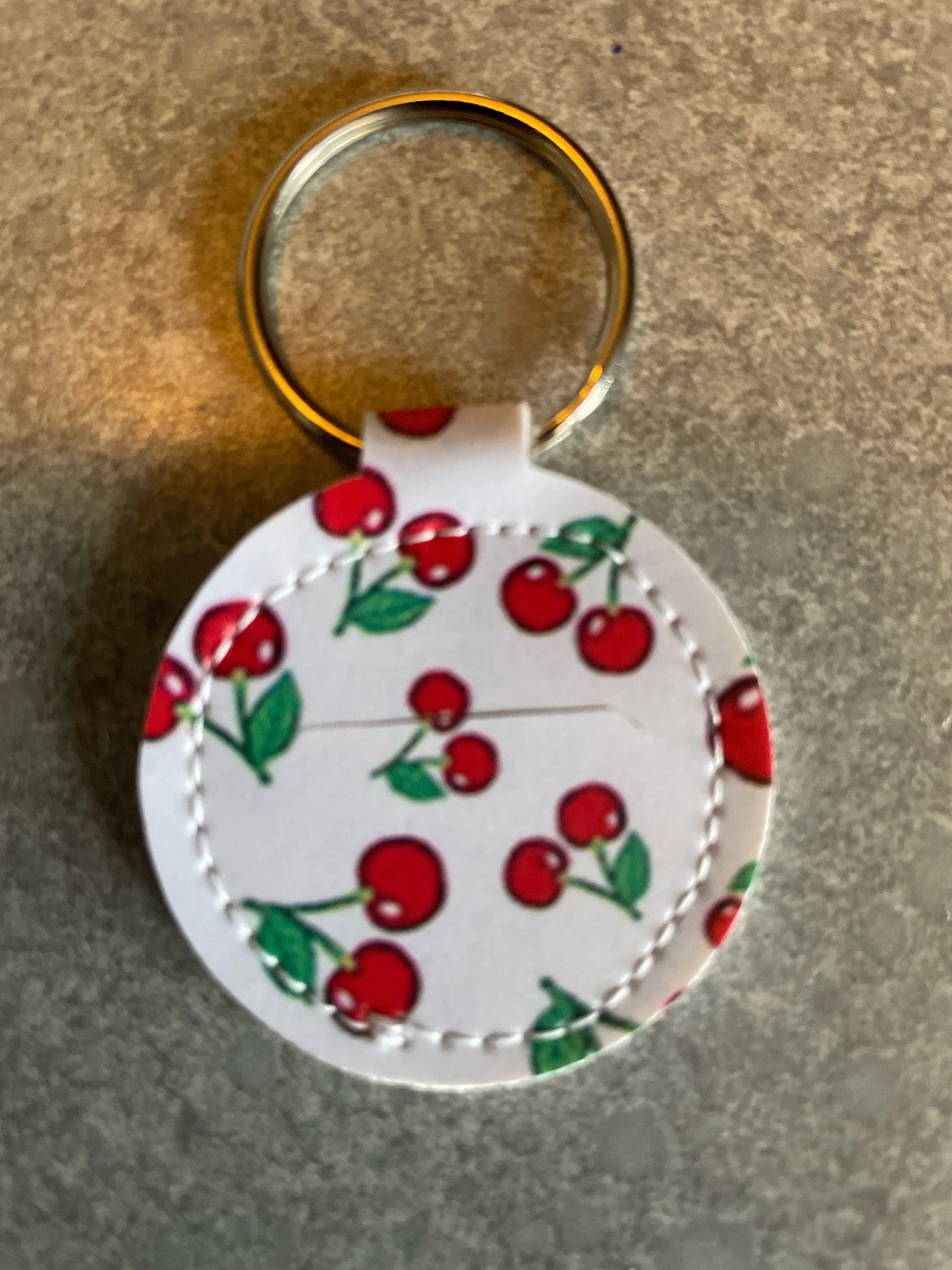 Quarter holder key ring