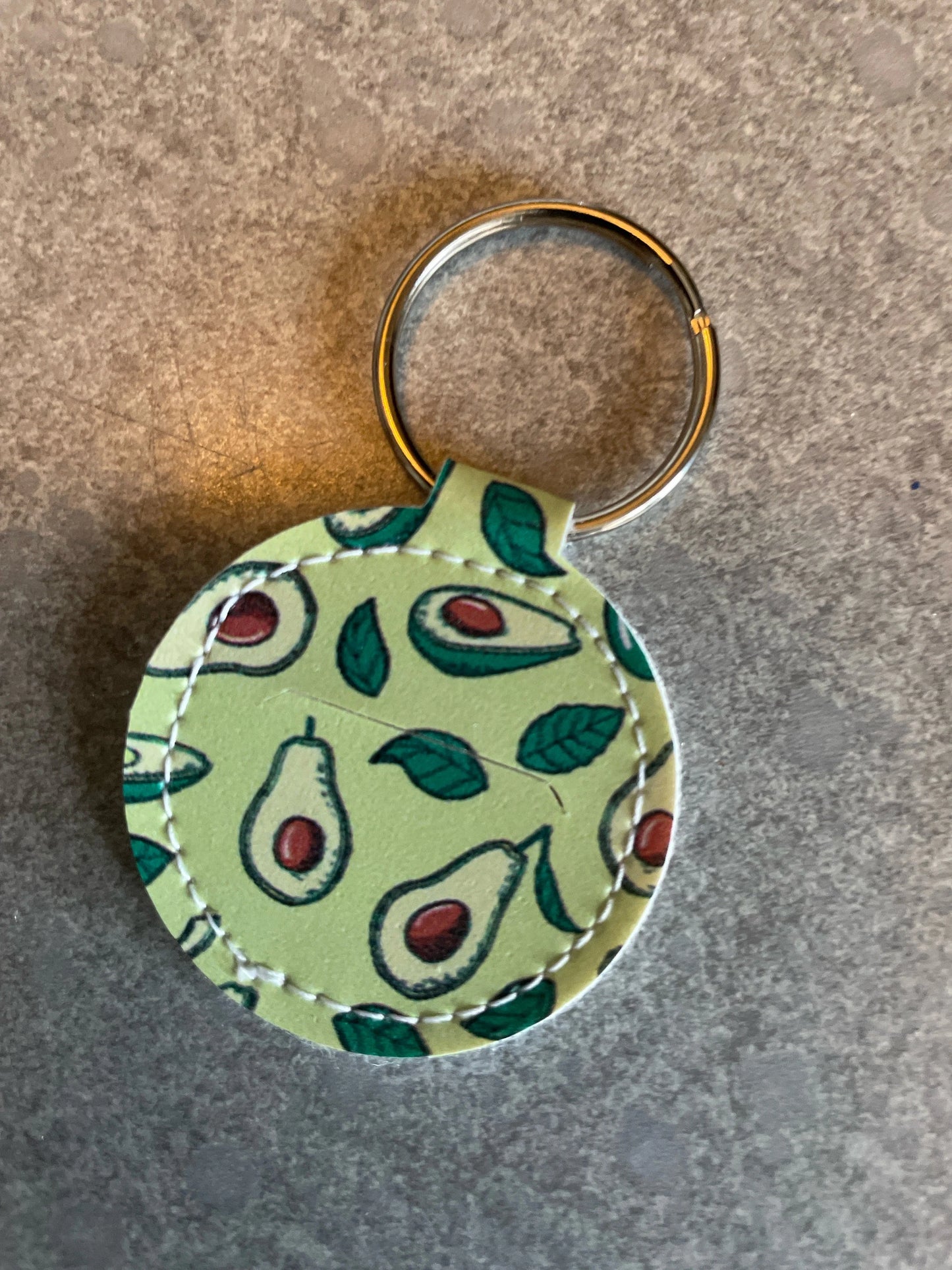 Quarter holder key ring